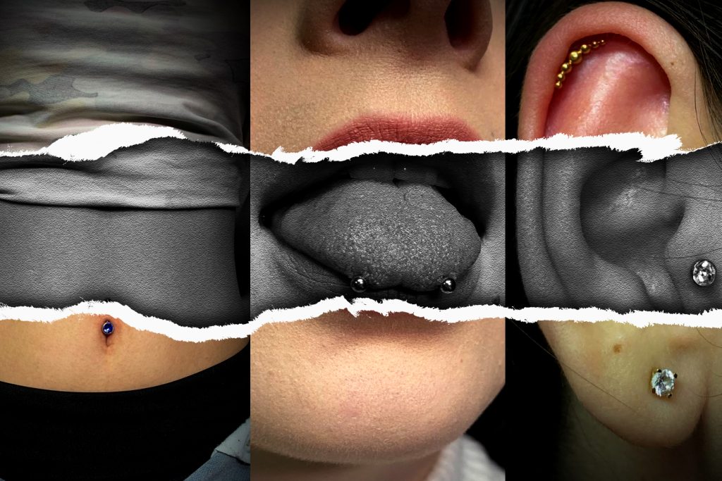 Modele de piercinguri realizate la Alien Ink